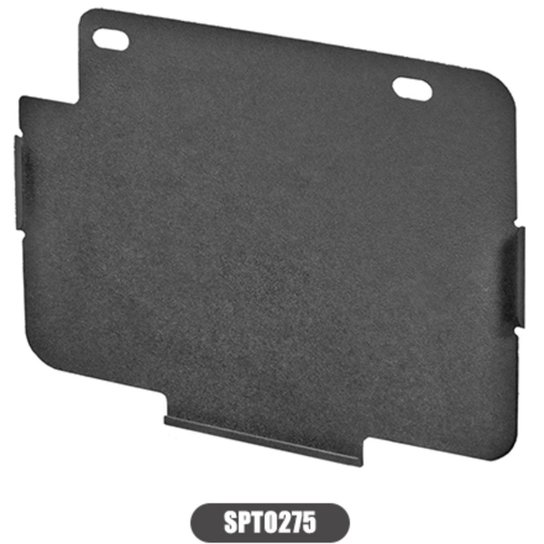 Suporte Reforço De Placa Scam Universal - Preto Menor preço em Suporte Reforço De Placa Scam Universal - Preto