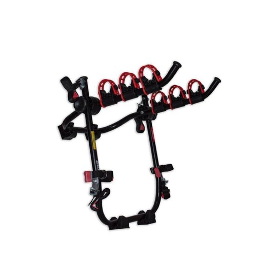 Suporte Transbike Triz P/ 3 Bikes Apoio Protetor Sedan Hatch Aço - Preto Menor preço em Suporte Transbike Triz P/ 3 Bikes Apoio Protetor Sedan Hatch Aço - Preto