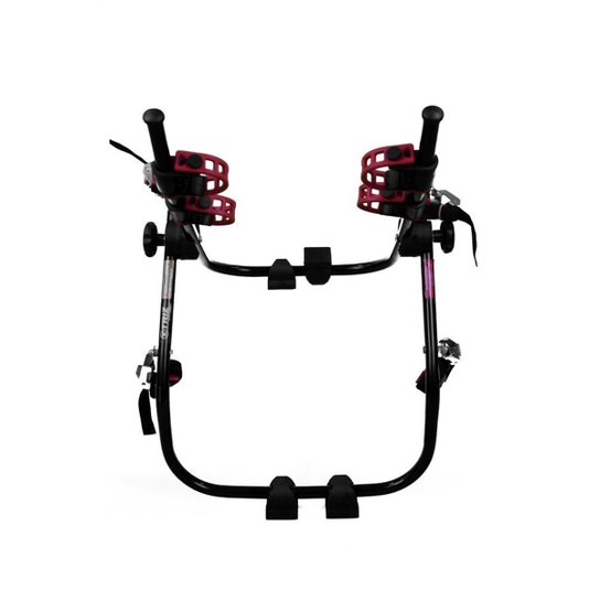 Suporte Transbike Triz P/2 Bikes Apoio Hatch Aço Catraca - Preto Menor preço em Suporte Transbike Triz P/2 Bikes Apoio Hatch Aço Catraca - Preto