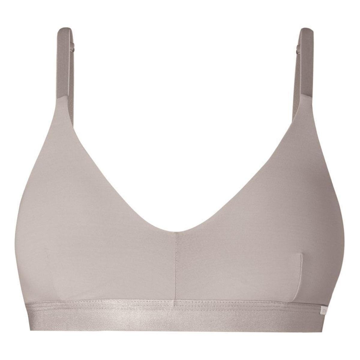 Sutiã Básico Feminino Microfibra Invisível She Menor preço em Sutiã Básico Feminino Microfibra Invisível She