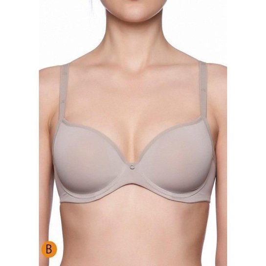 Sutiã Lift Liz Ref. 51381- Taça B - Marrom Menor preço em Sutiã Lift Liz Ref. 51381- Taça B - Marrom