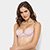 Sutiã Liz Lift Com Bojo Renda French Design 51501 - Rosa Claro