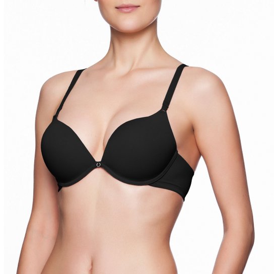 Sutiã Liz Push Up Maxi-Up Oxigênio-51384 - Preto Menor preço em Sutiã Liz Push Up Maxi-Up Oxigênio-51384 - Preto