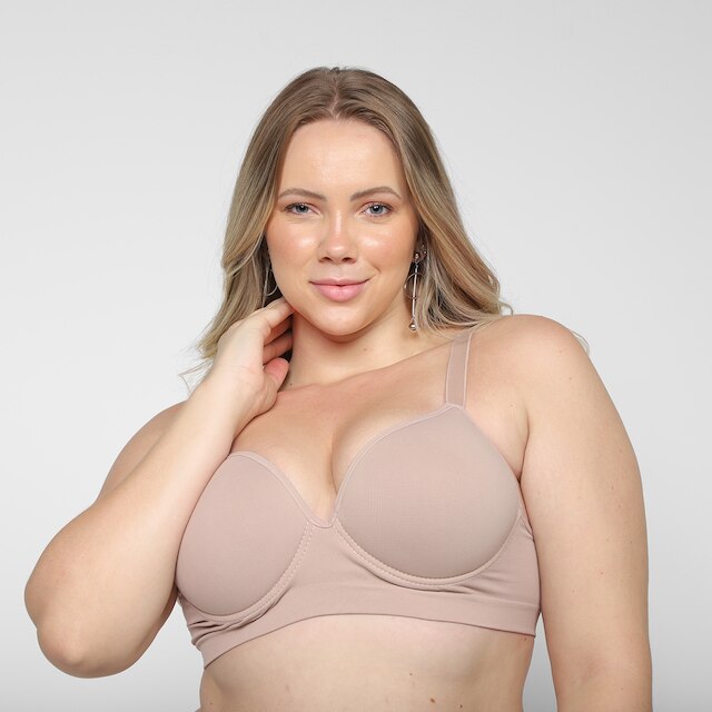 Sutiã Trifil Básico Base & Bojo - Nude Menor preço em Sutiã Trifil Básico Base & Bojo - Nude