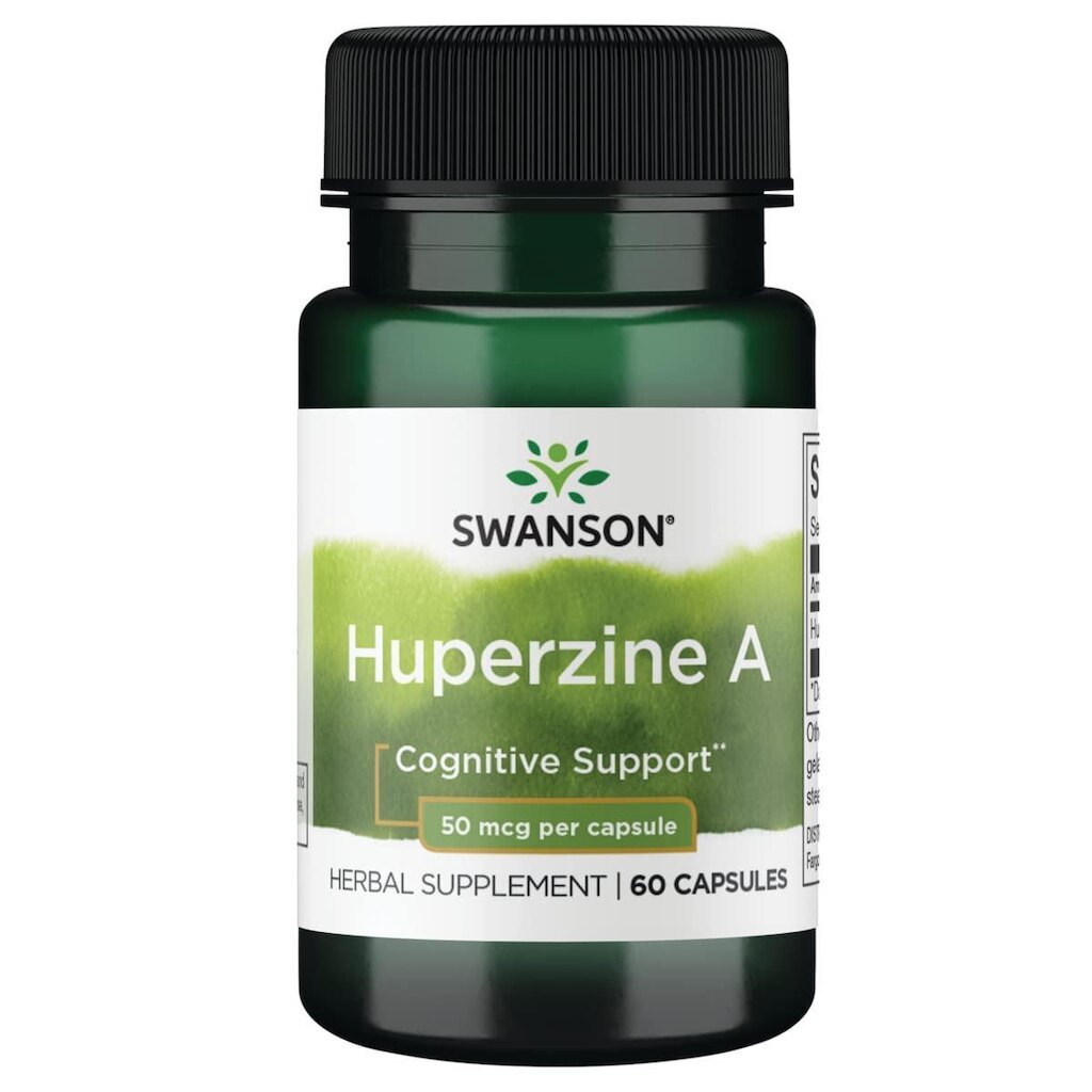 Swanson Huperzine A 50 Mcg 60 Cápsulas