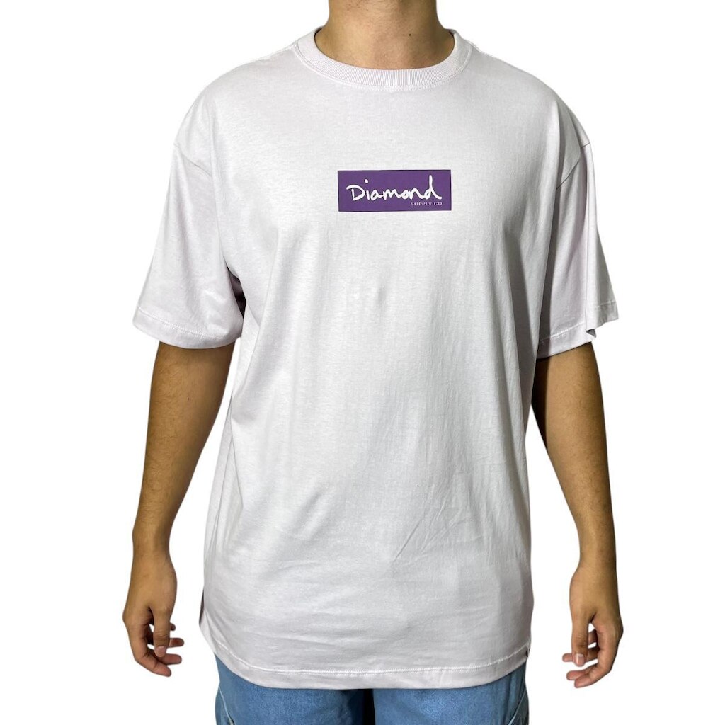 T-Shirt Diamond Box Logo- Diamond