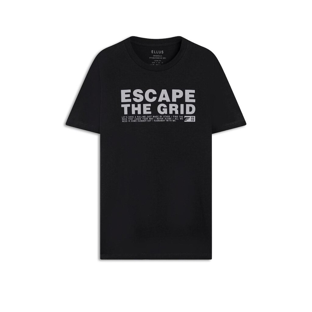 T-Shirt Escape The Gride Classic Dark navy M
