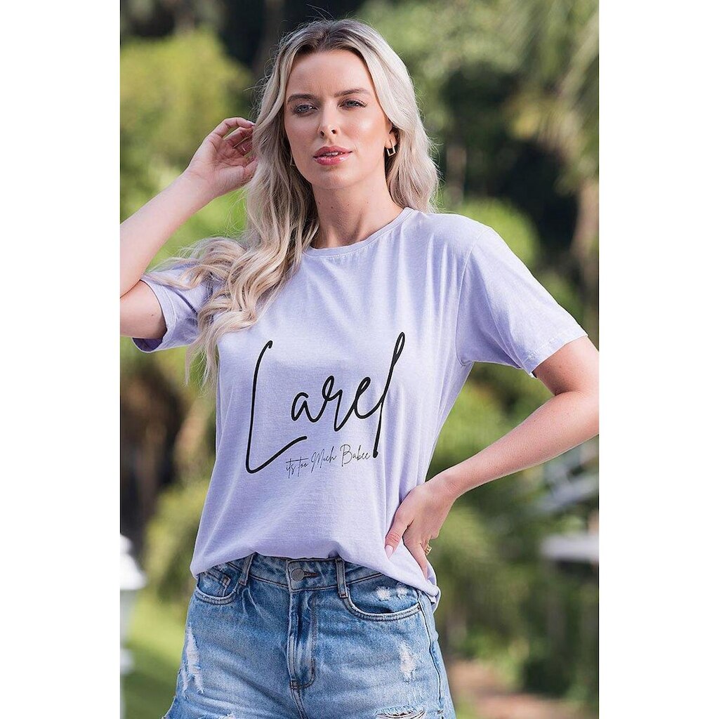 T-shirt Estonada Larel Lilas