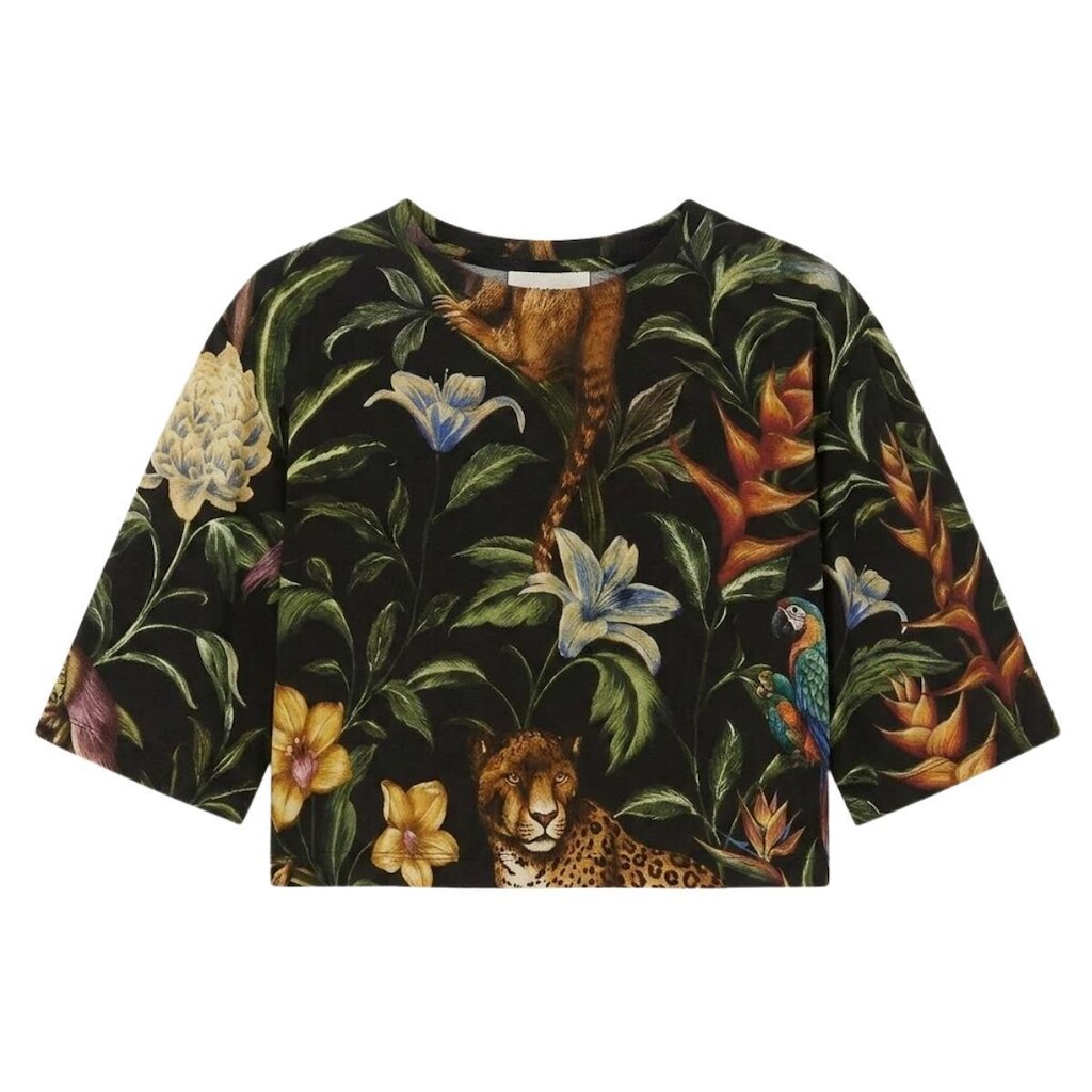 T-Shirt Farm Rio Cropped Fauna Noturna
