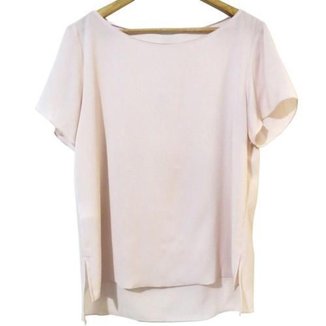 T-shirt Feminina Richini Clássica Fenda Lateral 3.2463