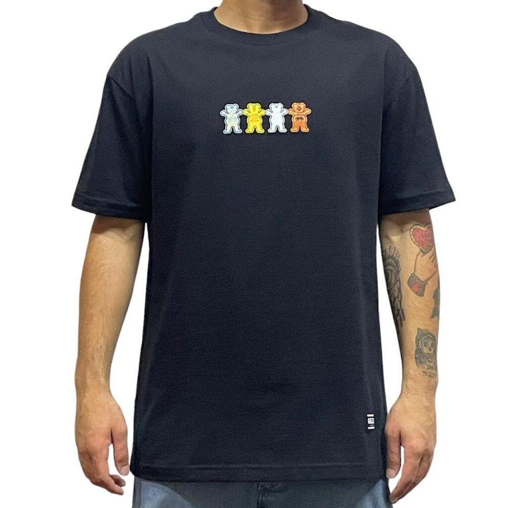 T Shirt Grizzly Room Keys Tee Black