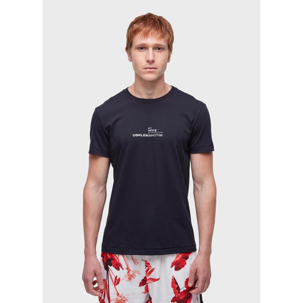 T-shirt inhotim concrete e nature OSKLEN