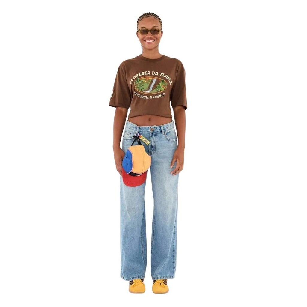T-Shirt Ipanema Pedra Da Tijuca Marrom