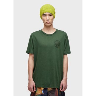 T-shirt light brasão white edition OSKLEN