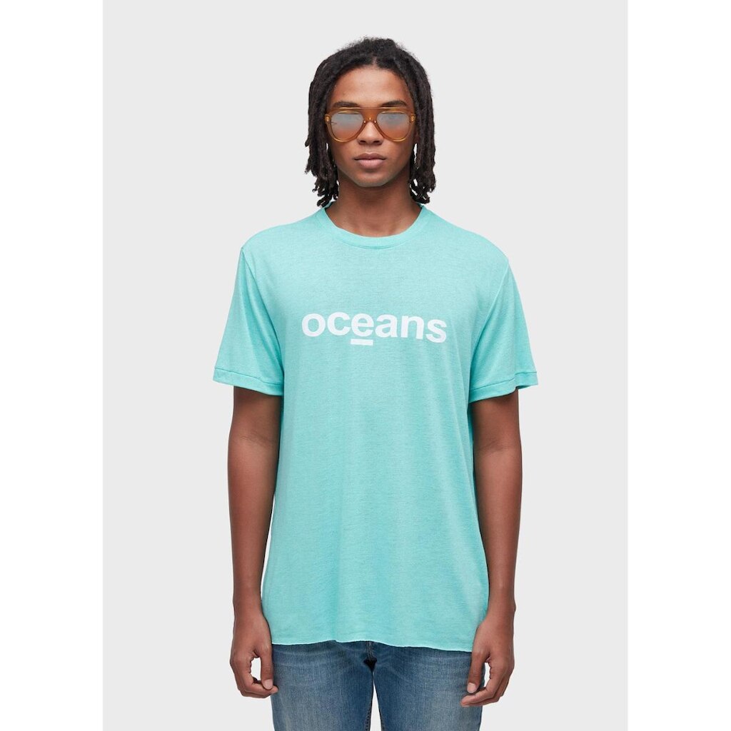 T-shirt oceans linen mc OSKLEN