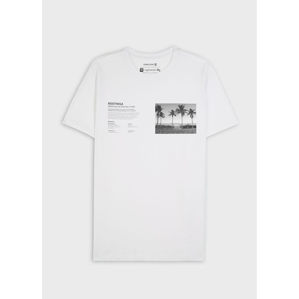 T-shirt org rough restinga OSKLEN