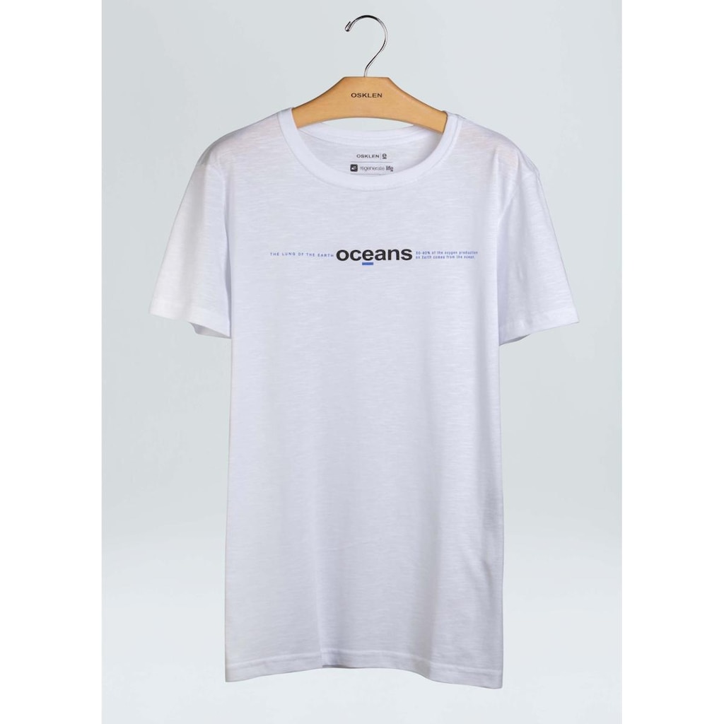 T-shirt organic rough lung OSKLEN