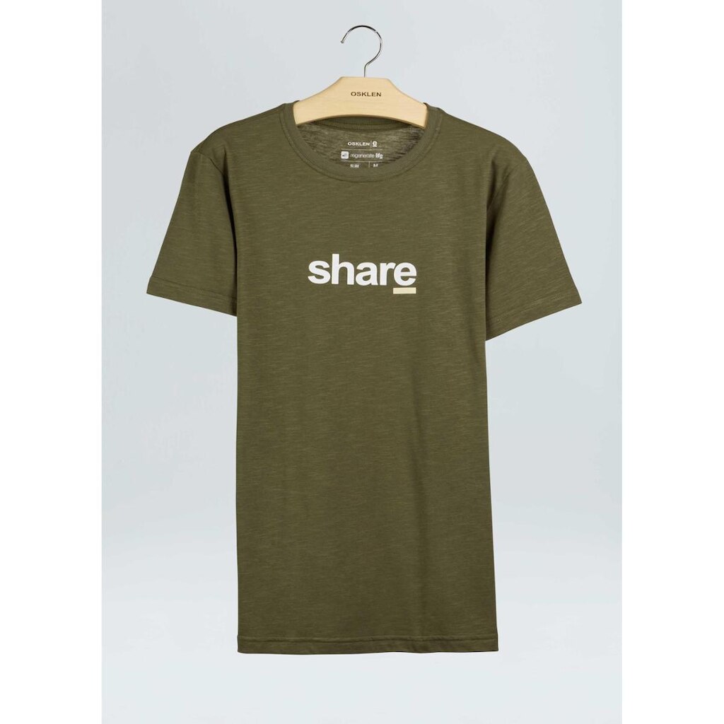 T-shirt organic rough share OSKLEN