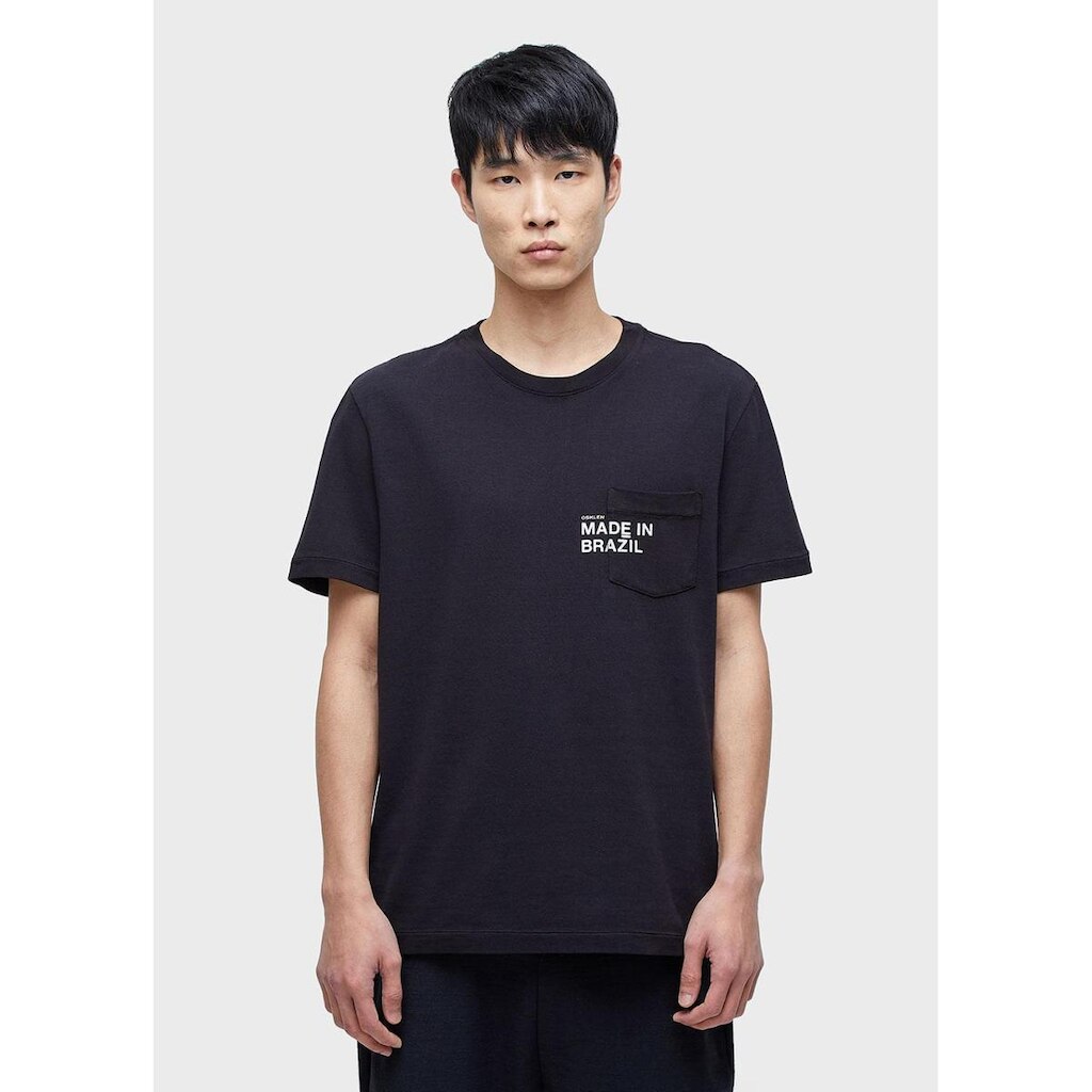 T-shirt pocket made in brazil OSKLEN