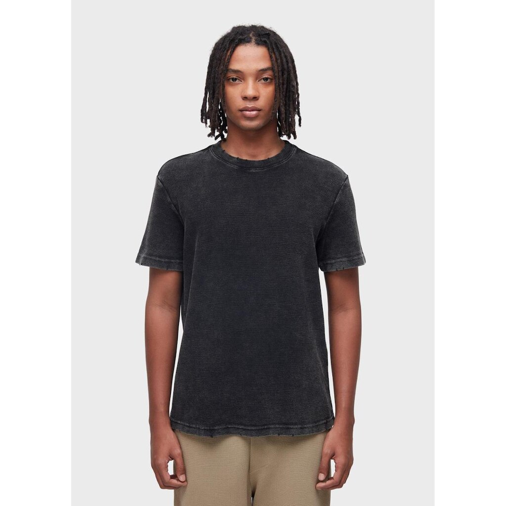 T-shirt slim used destroyed mc OSKLEN