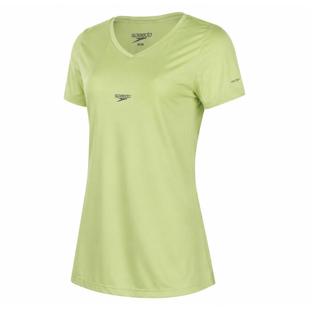 T-Shirt Speedo Feminina Fastdry Stretch Matcha