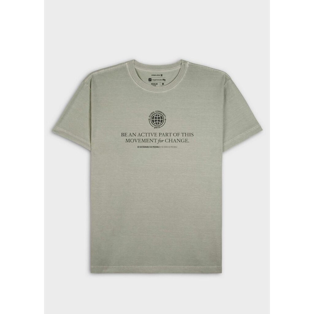 T-shirt stone be an active OSKLEN