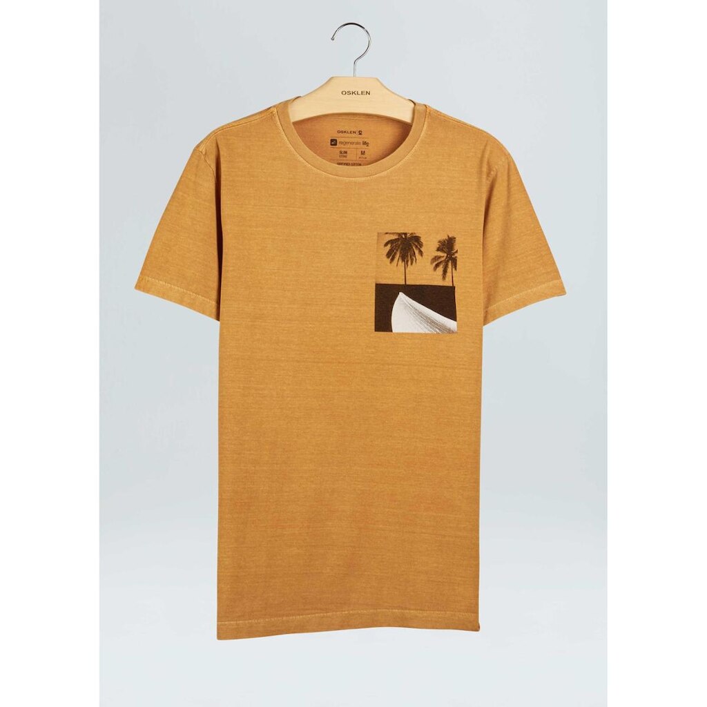 T-shirt stone ipanema composition OSKLEN