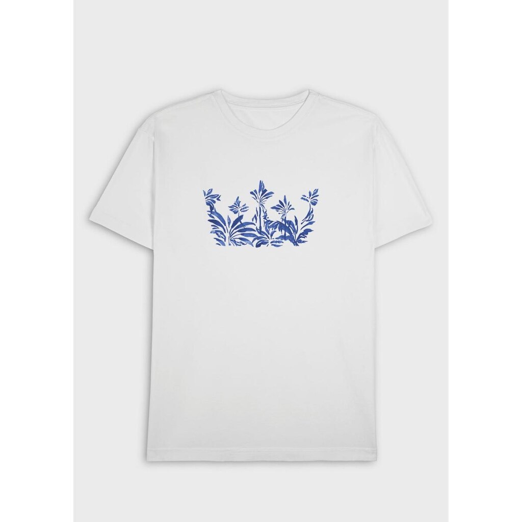 T-shirt stone lazuli crown OSKLEN