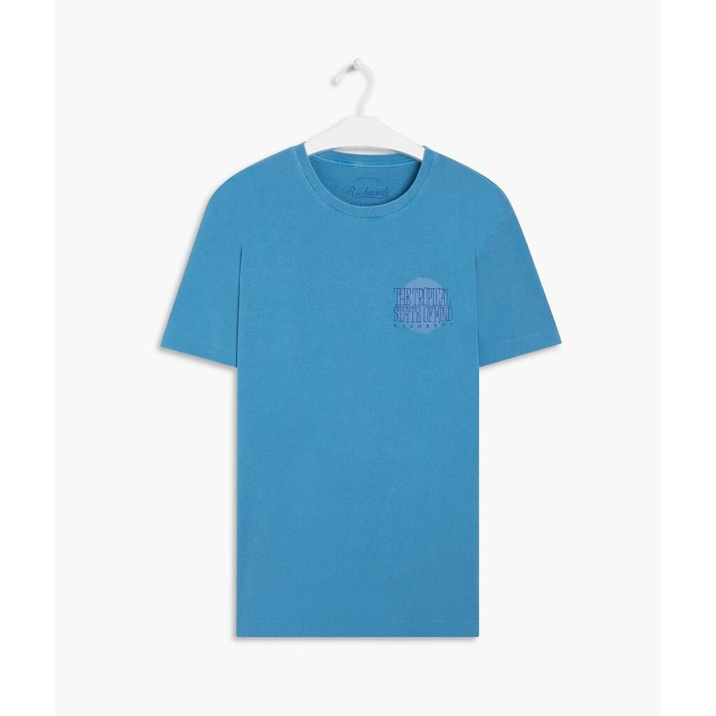 T-shirt Tropical Turquesa 002