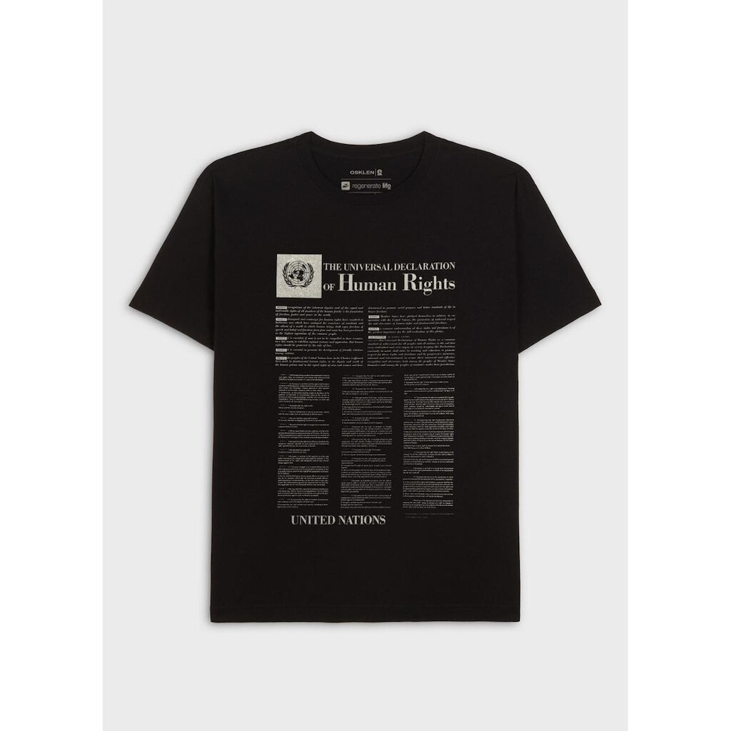 T-shirt vintage human rights OSKLEN