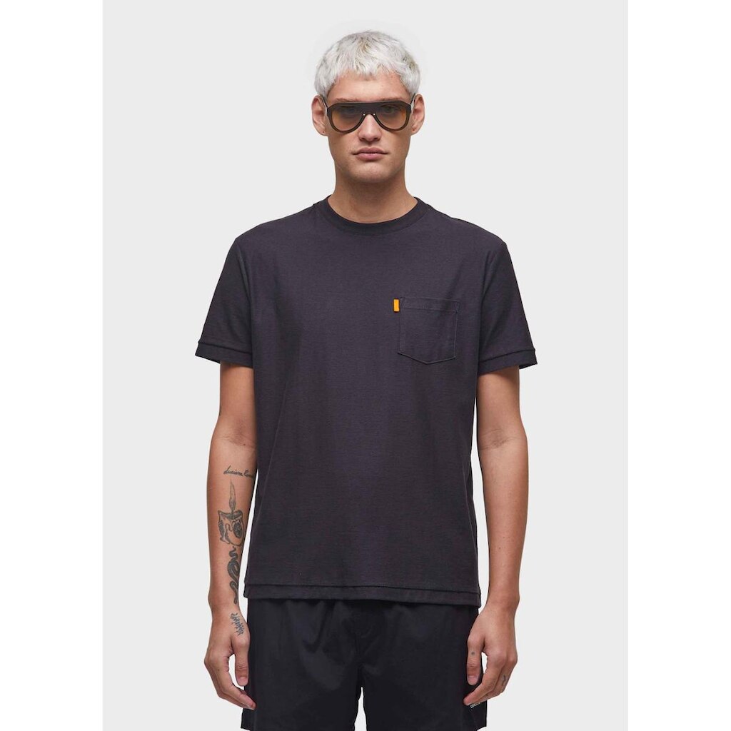 T-shirt washed pocket spot mc