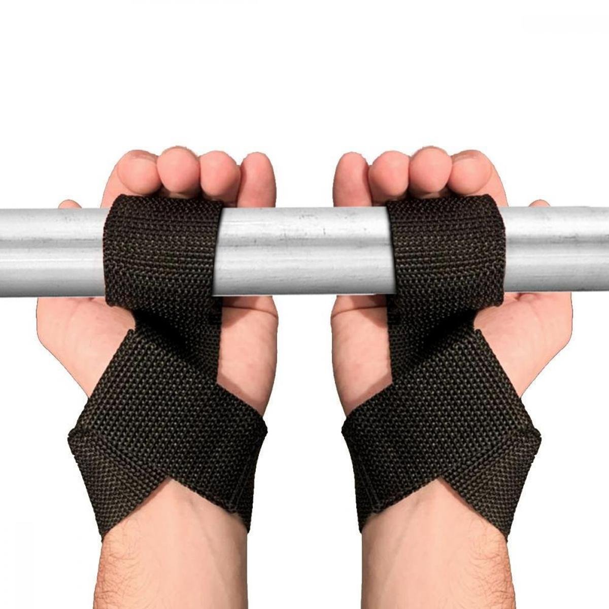 Tala Straps Algodão e Poliester Musculação Academia Funcional Pegada Firme e Segura