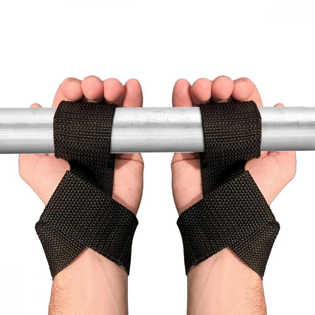 Tala Straps Algodão e Poliester Musculação Academia Funcional Pegada Firme e Segura
