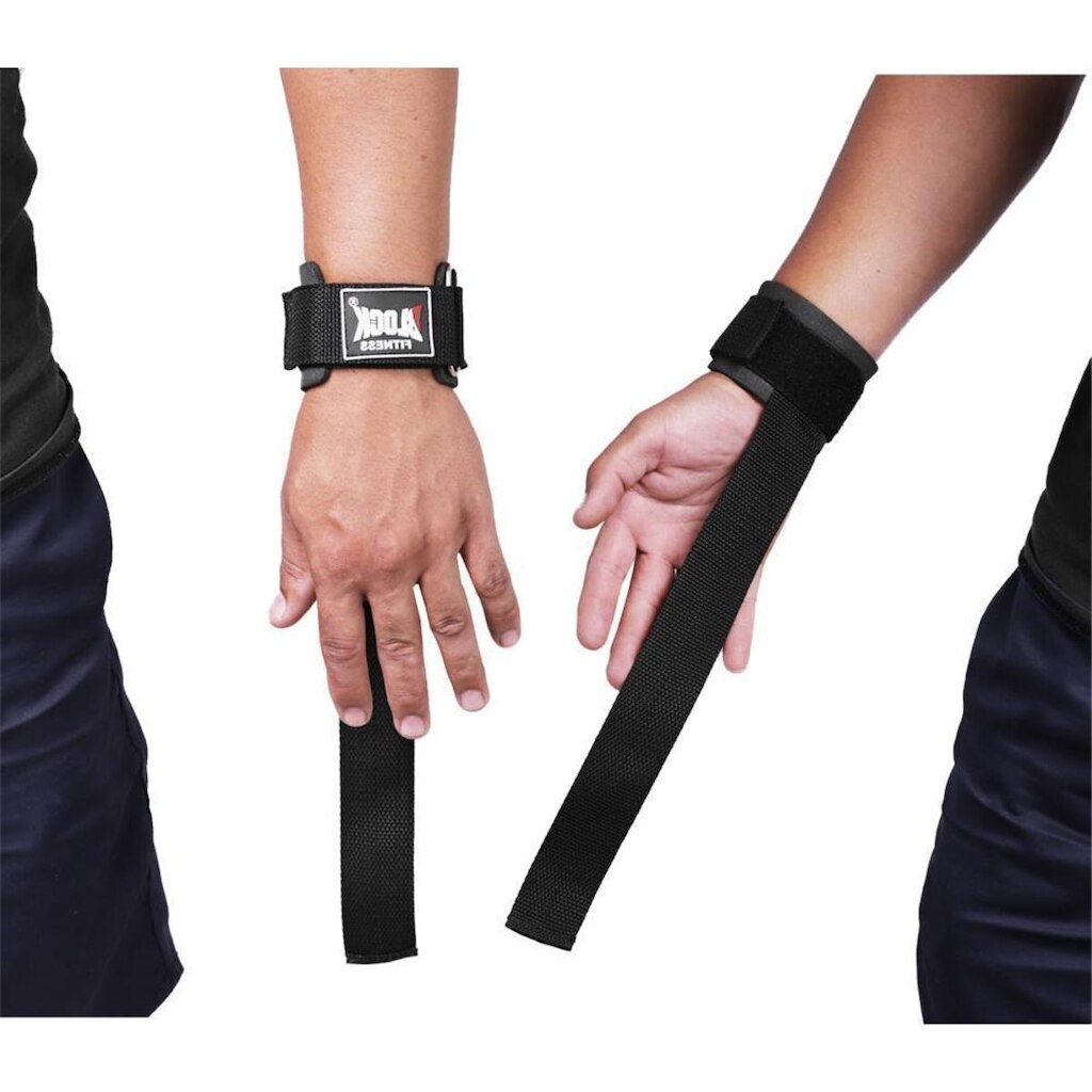 Tala Straps Com Munhequeira para Academia e Musculação