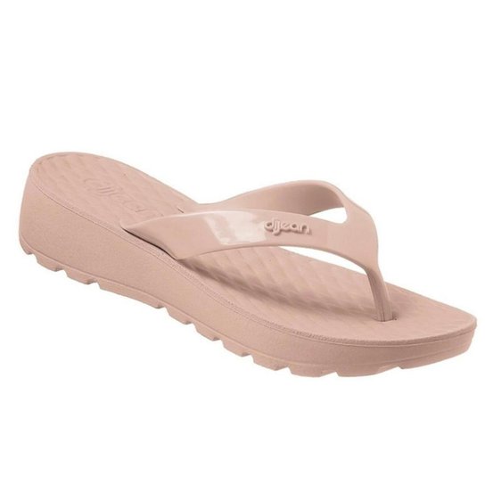 Tamanco Chinelo Dijean Original Ortopédico Esporao Salto - Nude+Bege Menor preço em Tamanco Chinelo Dijean Original Ortopédico Esporao Salto - Nude+Bege