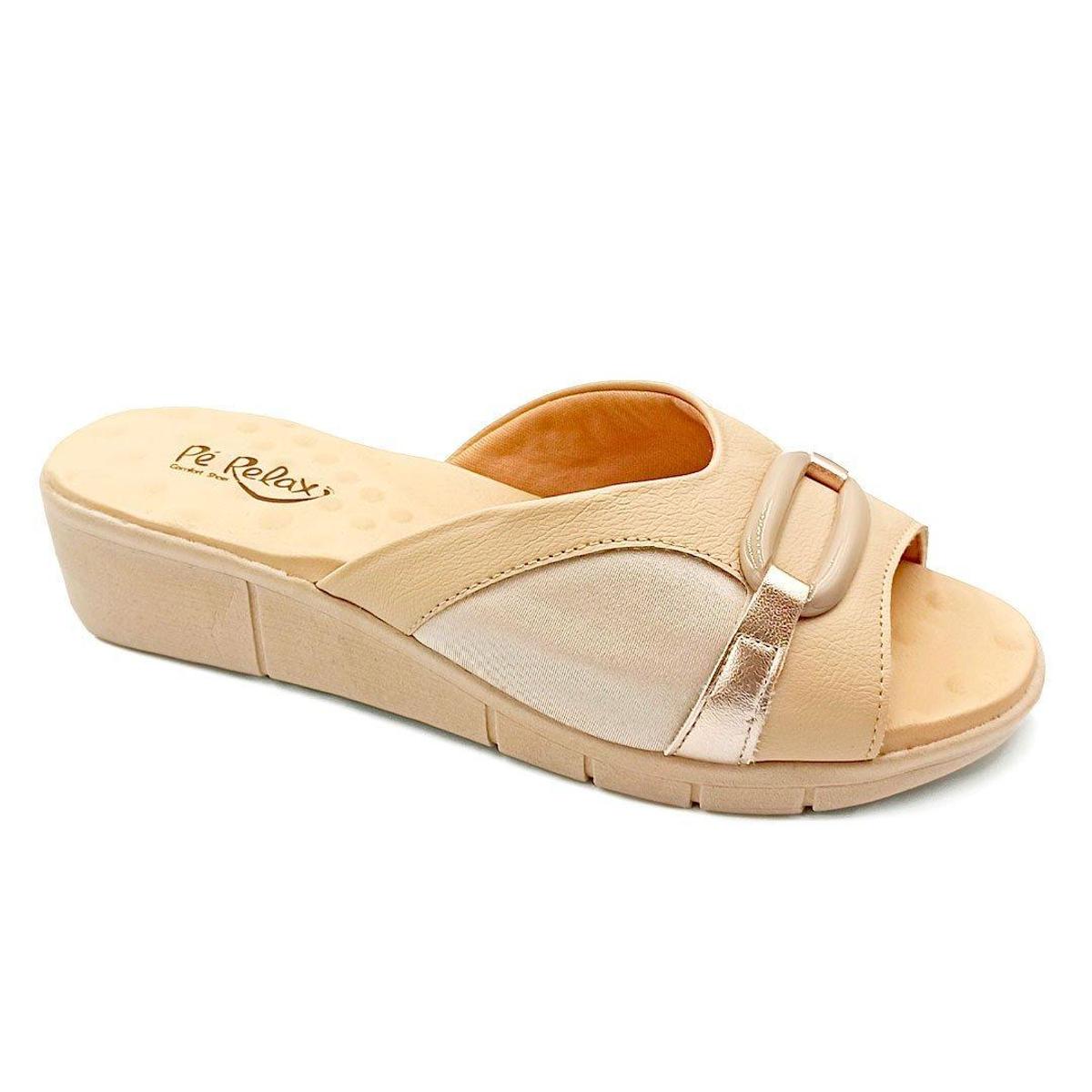 Tamanco Confortável para Fascite Plantar - Bistro - Bege | Netshoes