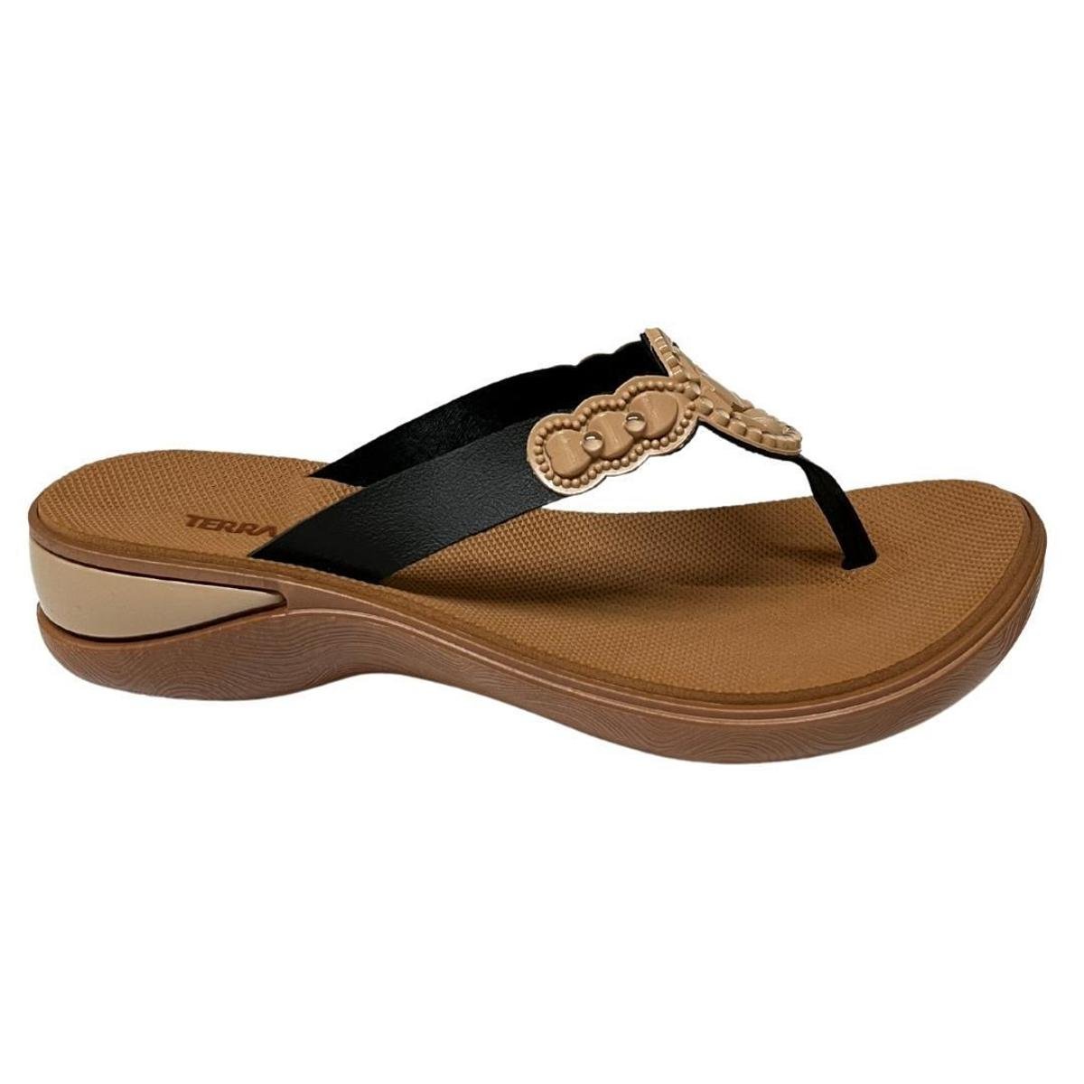 Tamanco Feminino Terra e Água 487700 - Preto | Netshoes