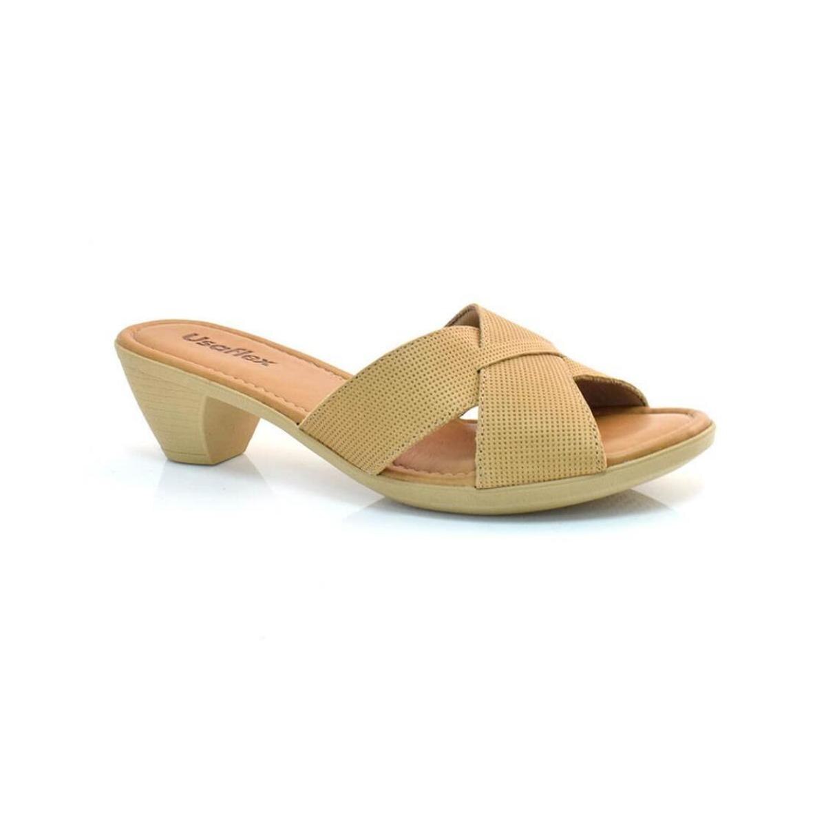 Tamanco Feminino Usaflex Ortopédico AA1806 Feminino - Blush - 34 - Bege |  Netshoes