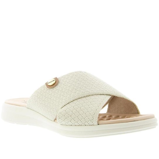 Tamanco Modare Ultraconforto Anabela Knit Off White - 39 - Off White Menor preço em Tamanco Modare Ultraconforto Anabela Knit Off White - 39 - Off White