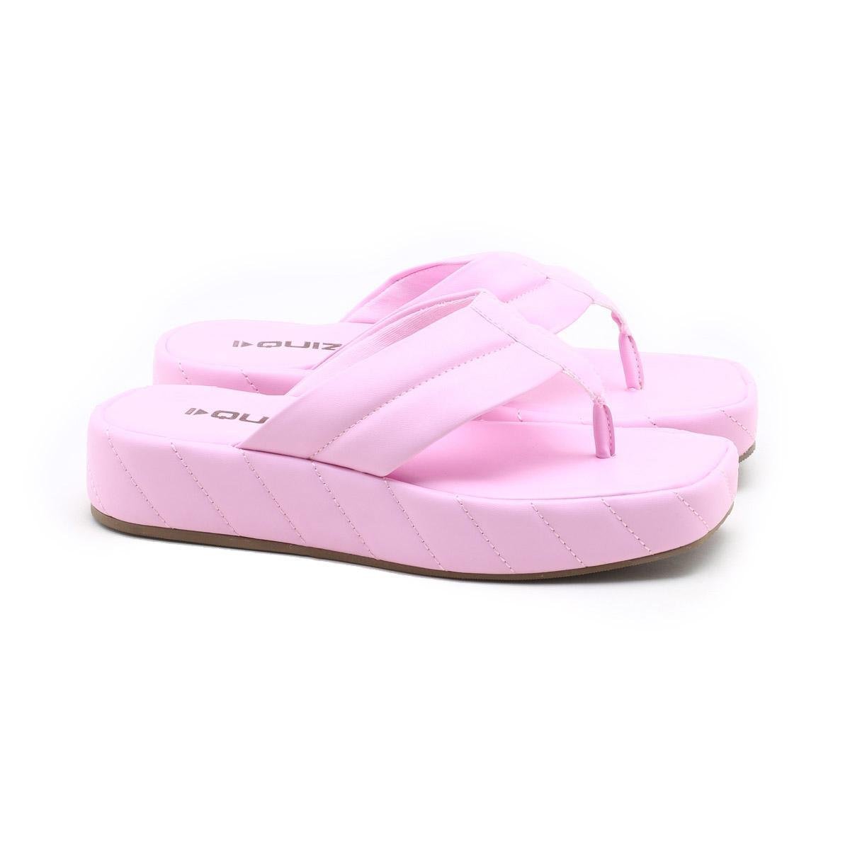 Compre Tamanco Quiz Flatform Listrado Preto Online