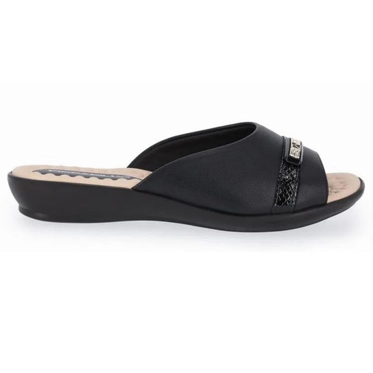 Tamanco Rasteira Feminino Piccadilly Joanete 500328 - Preto - 40 - Preto Menor preço em Tamanco Rasteira Feminino Piccadilly Joanete 500328 - Preto - 40 - Preto