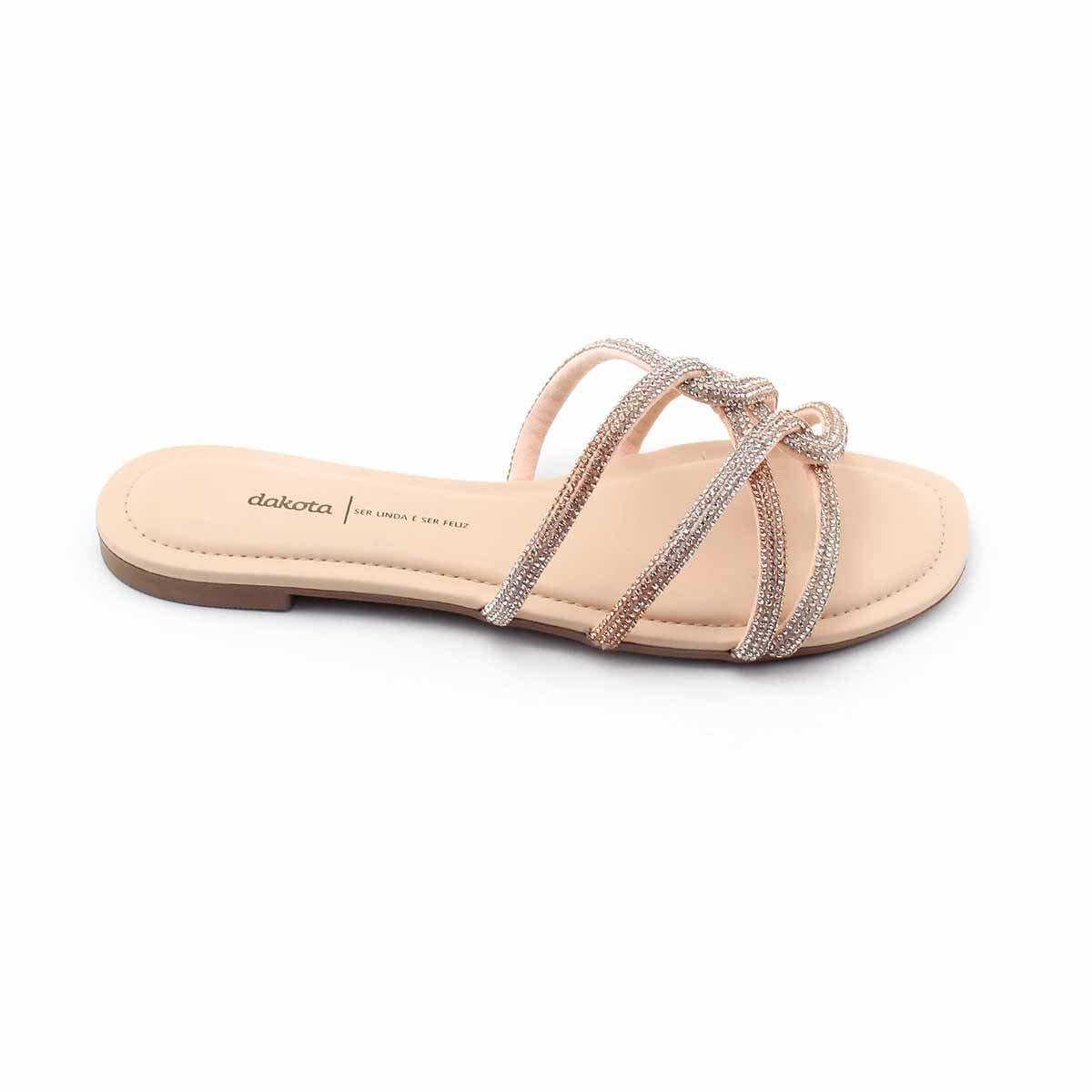 Tamanco Rasteiro Dakota Rose Netshoes Tamanco Rasteiro Dakota Rose Netshoes