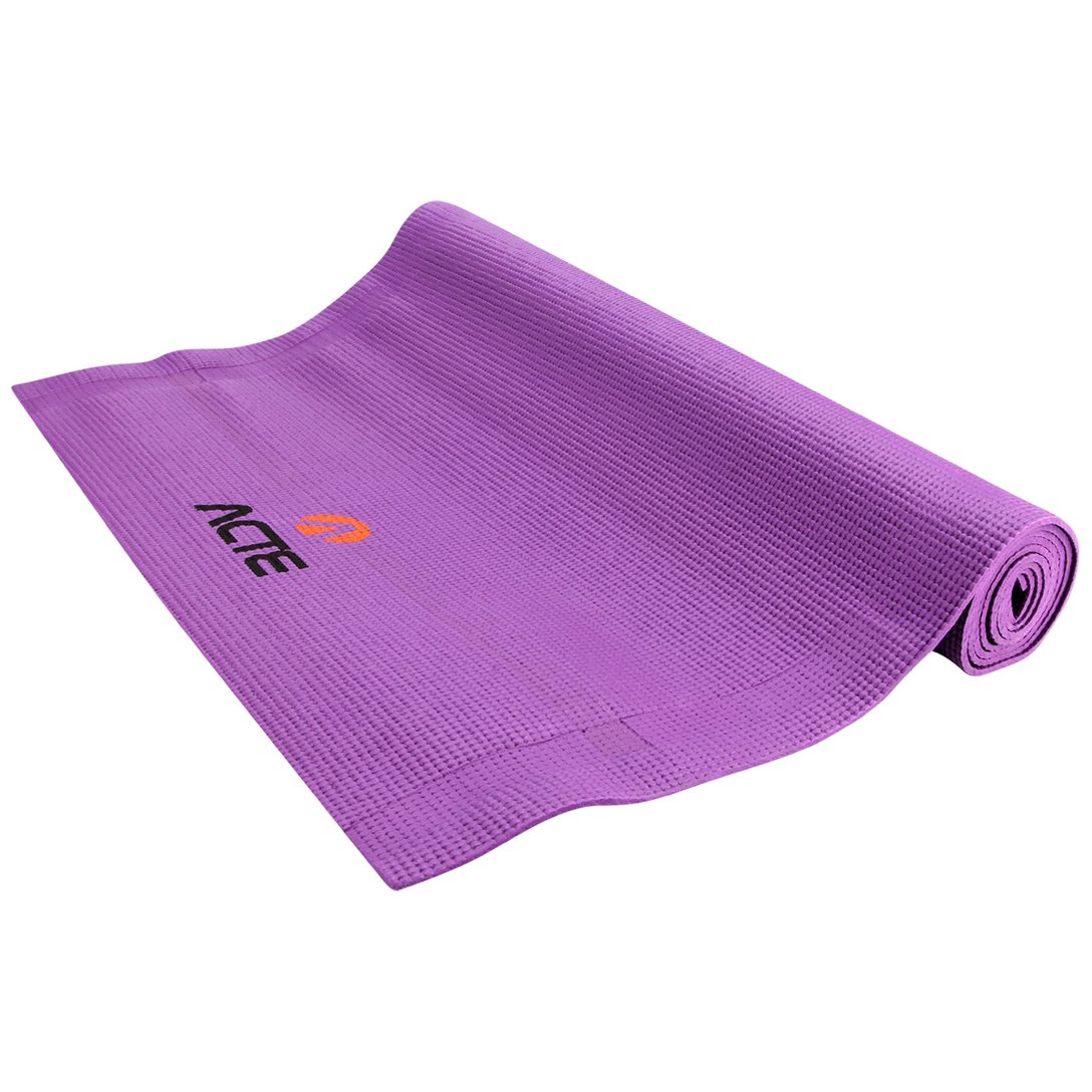 Tapete Acte Sports Yoga Mat Lilás Netshoes