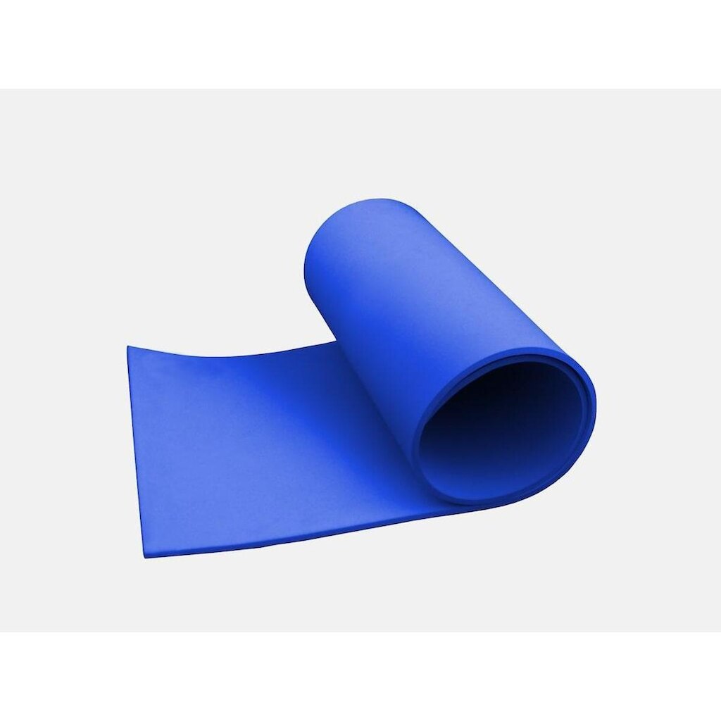 Tapete de yoga e pilates 1,80x0,55 8mm - Amarelo