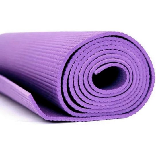 Tapete de Yoga Texturizado em PVC 5mm - Roxo Menor preço em Tapete de Yoga Texturizado em PVC 5mm - Roxo