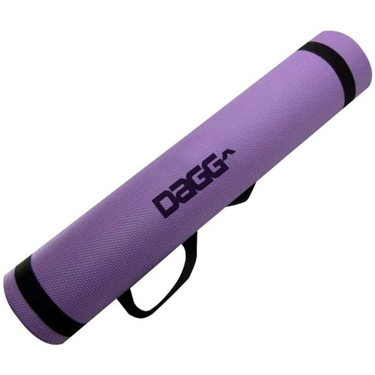 Tapete De Yoga Texturizado Profissional Dagg Premium Com Alça Para Transporte - Roxo Menor preço em Tapete De Yoga Texturizado Profissional Dagg Premium Com Alça Para Transporte - Roxo