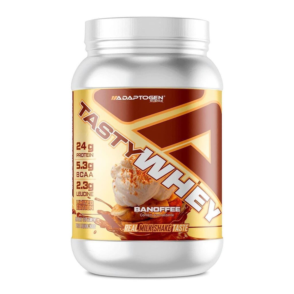 Tasty Whey 3W - 900g Banoffe - Adaptogen