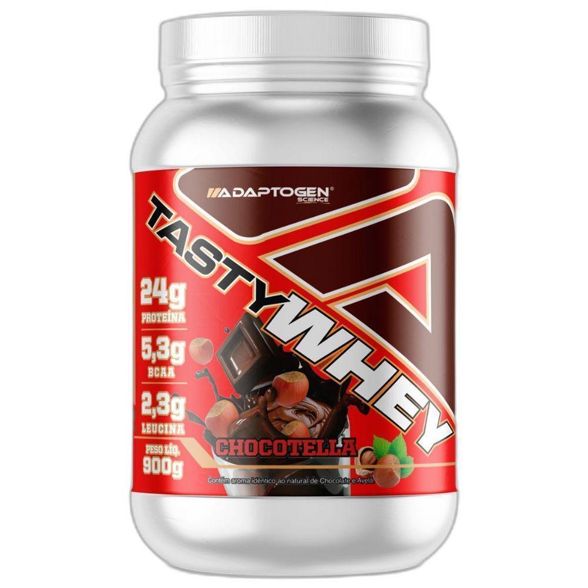 Tasty Whey Isolado Hidro Chocotella Gourmet 900g - Adaptogen ...