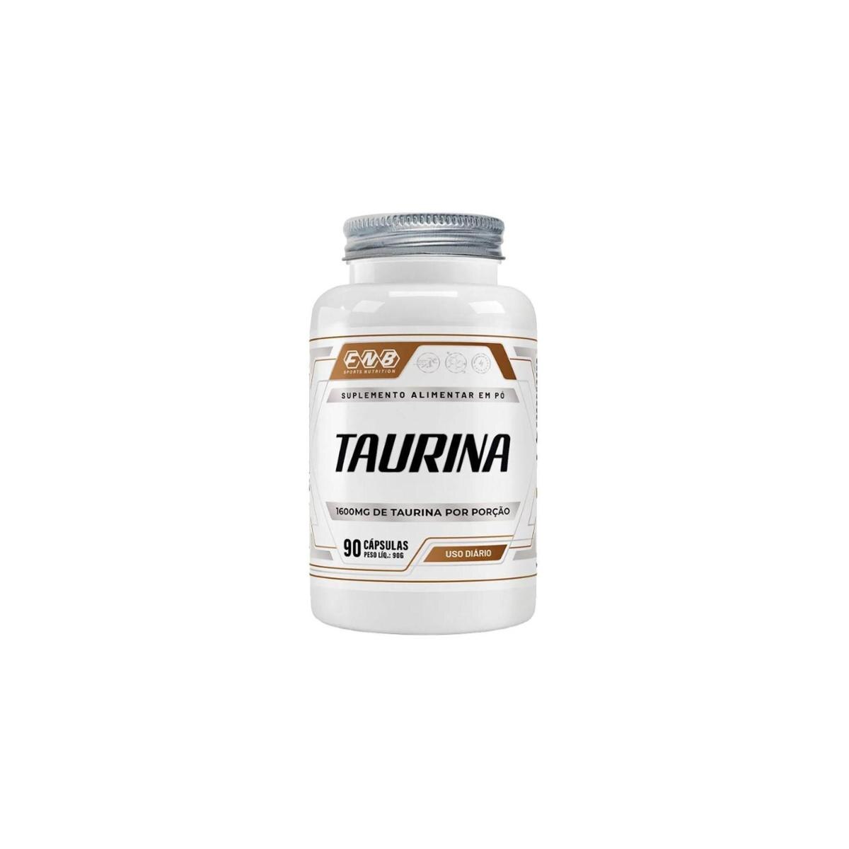 Taurina 1600mg 90 cápsulas FNB Sports Nutrition
