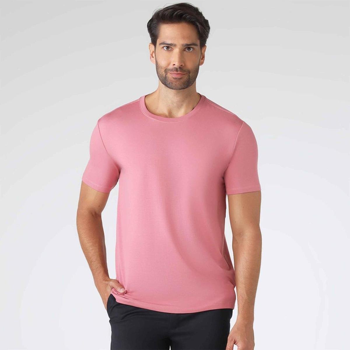 Tech T-Shirt Modal Premium Masculina | Basico.com Menor preço em Tech T-Shirt Modal Premium Masculina | Basico.com